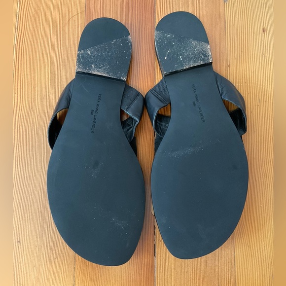 Vera Wang Leather Sandals - Picture 2 of 2